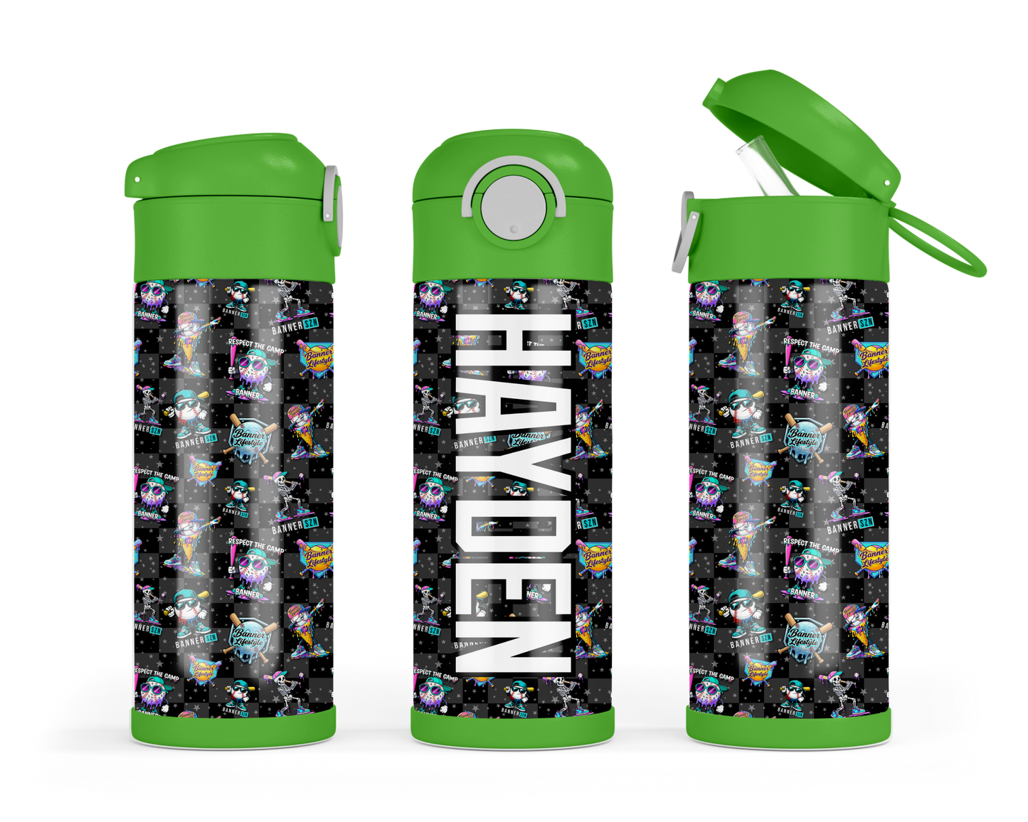 Custom 12oz Camp Water Bottle