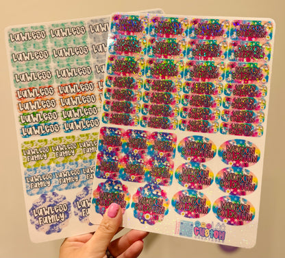 The “Label Everything” Camp / School / Daycare Survival Pack