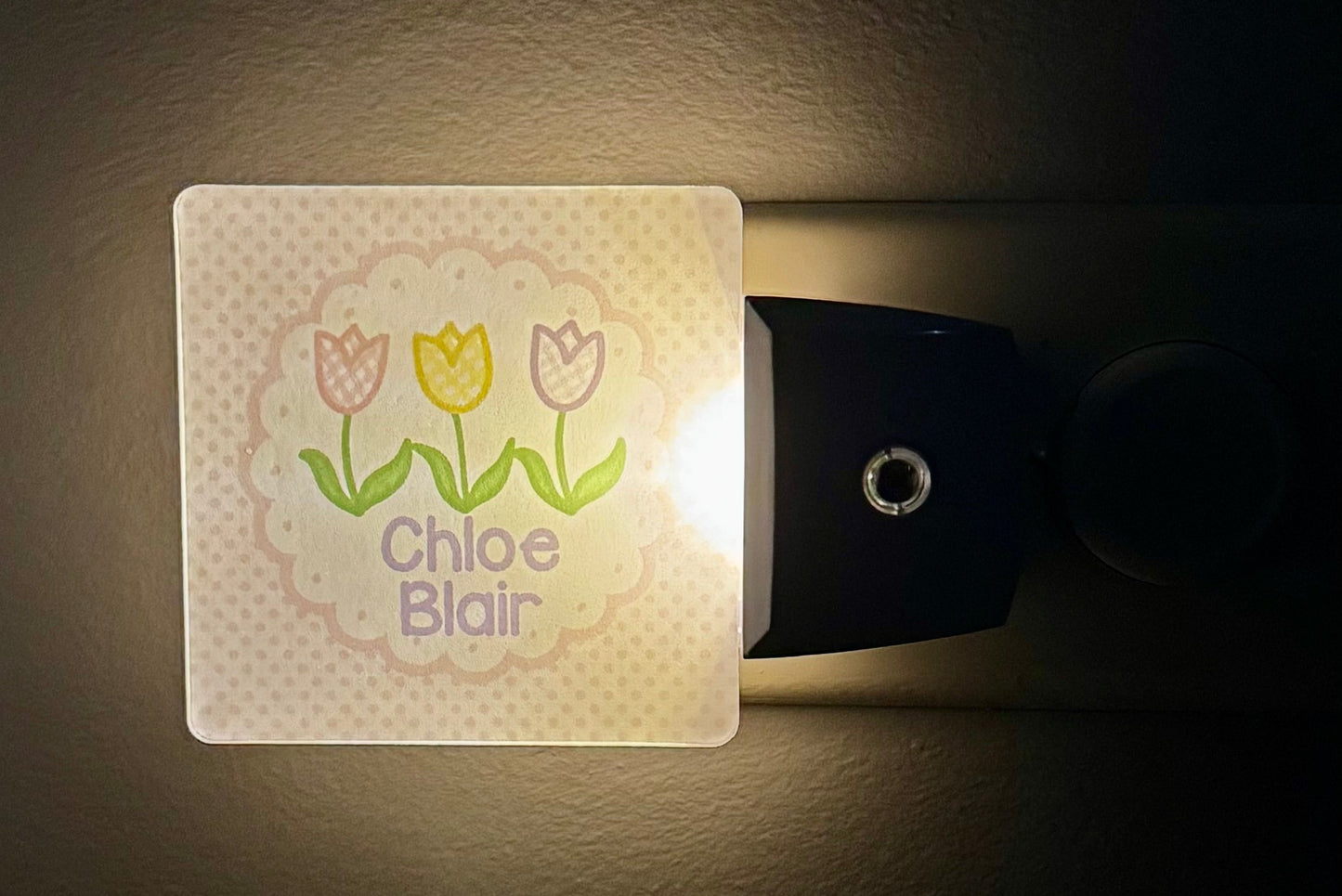 Personalized Kids Night Light | Custom Name Nightlight | Nursery & Kids Room Light
