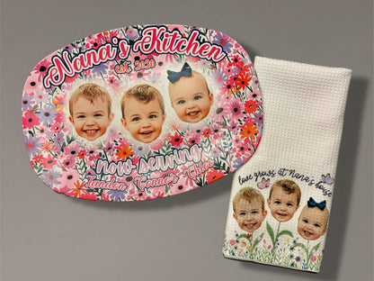 Personalized Unbreakable Serving Platter | Custom Indoor & Outdoor Platter