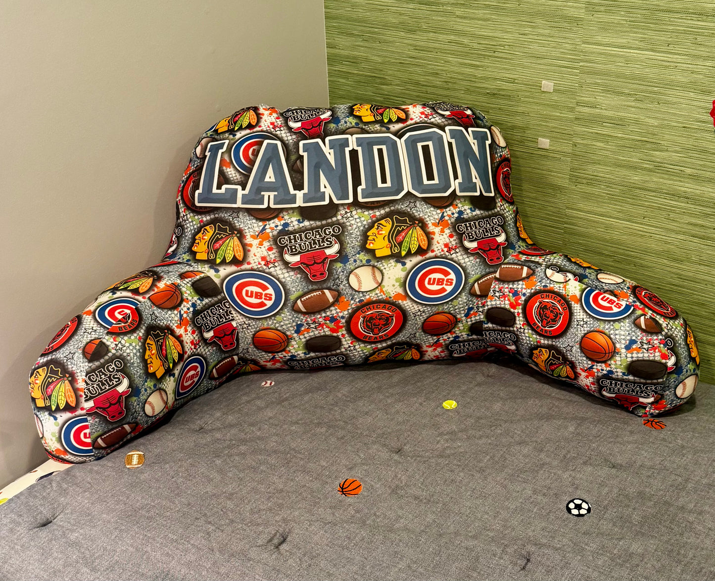 Personalized Bed Rest Lounge Pillow