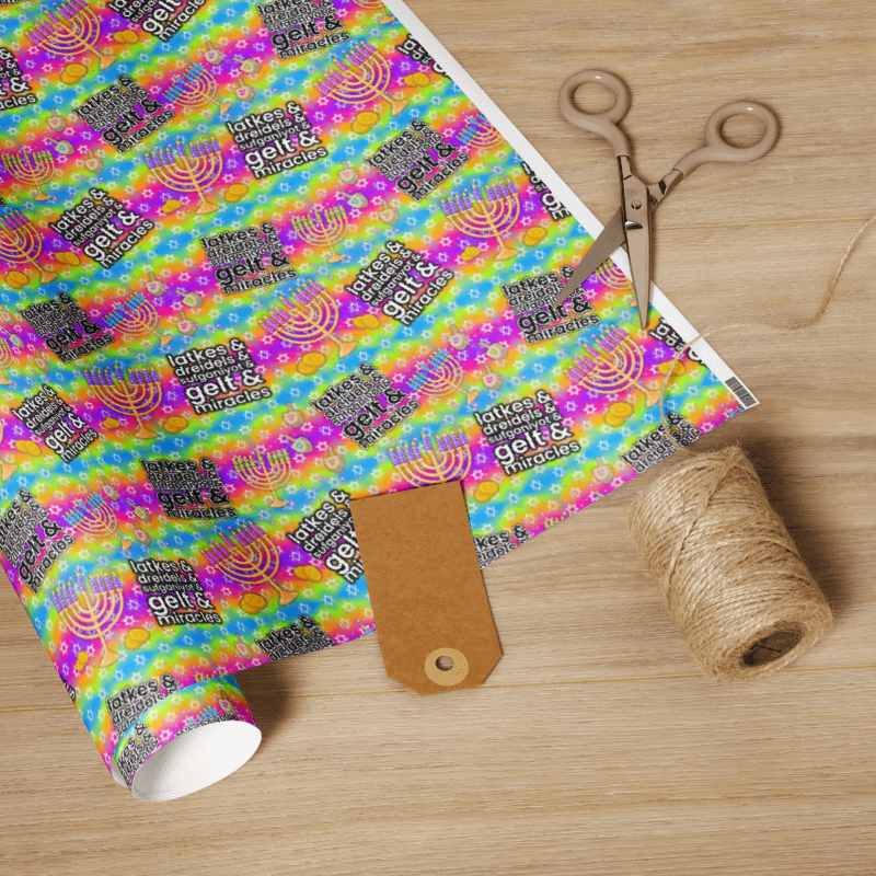 Custom wrapping paper