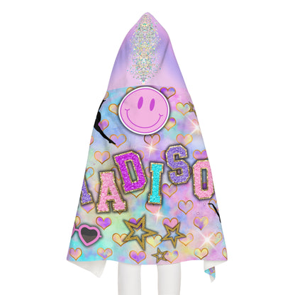 Madison’s dance and ice skate hooded towel