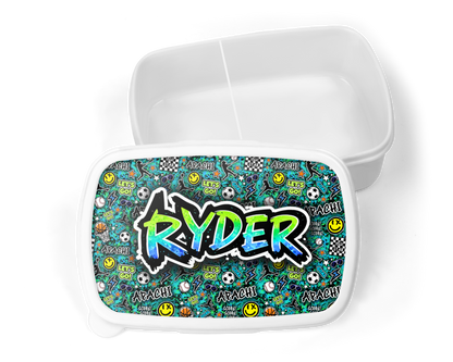 Personalized Lunch Container | BPA Free | Dishwasher Safe Lunch Container