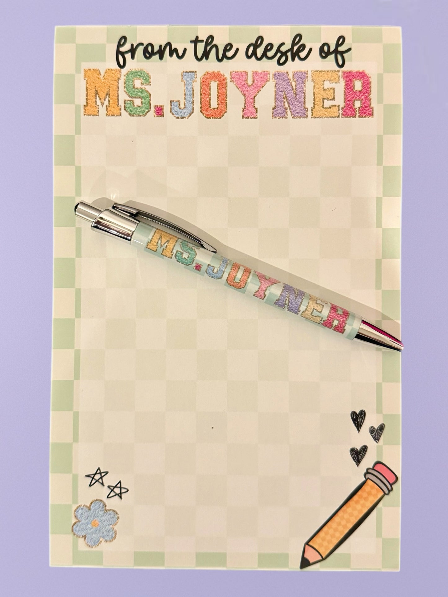 Teacher notepads