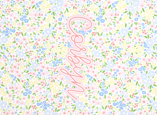 228- bright ditsy floral