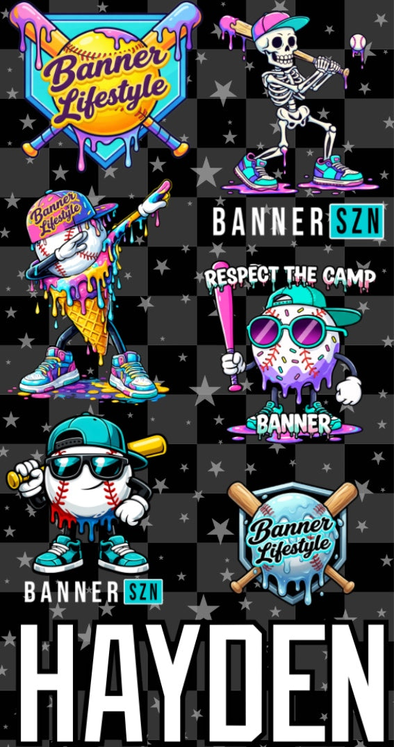 Custom Camp Sticker Sheet