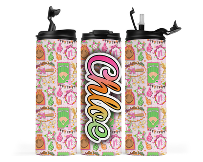 Northbrook Action Baseball Personalized 20oz Sports Water Bottle