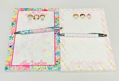 Personalized notepads