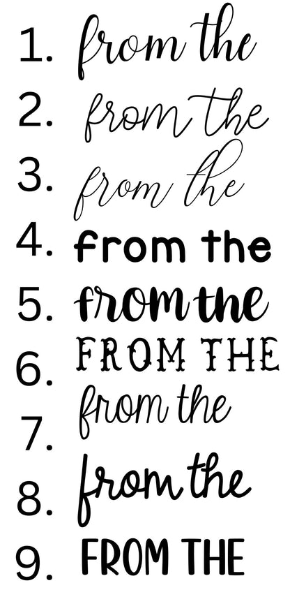 Personalized notepads