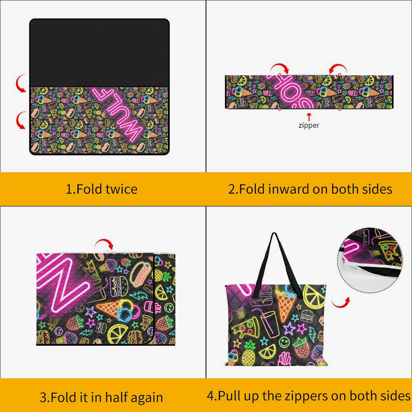 Picnic Set | Personalized Cooler Bag + Waterproof Blanket + Serving Platter Bundle