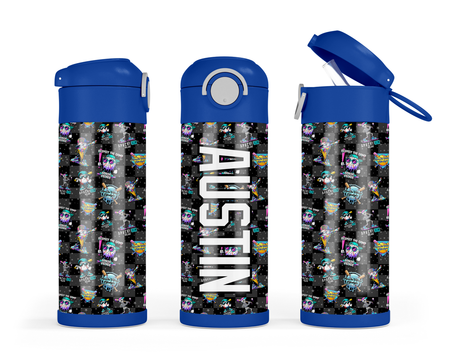 Custom 12oz Camp Water Bottle