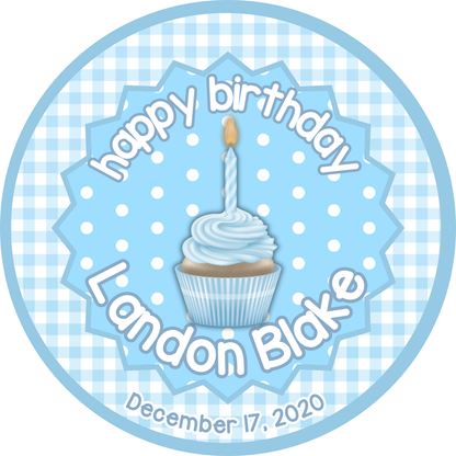 Birthday plate