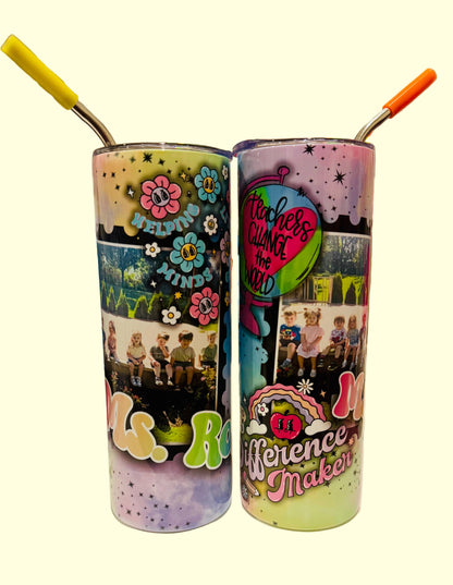 Personalized 20oz Skinny Tumbler