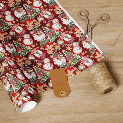Custom wrapping paper