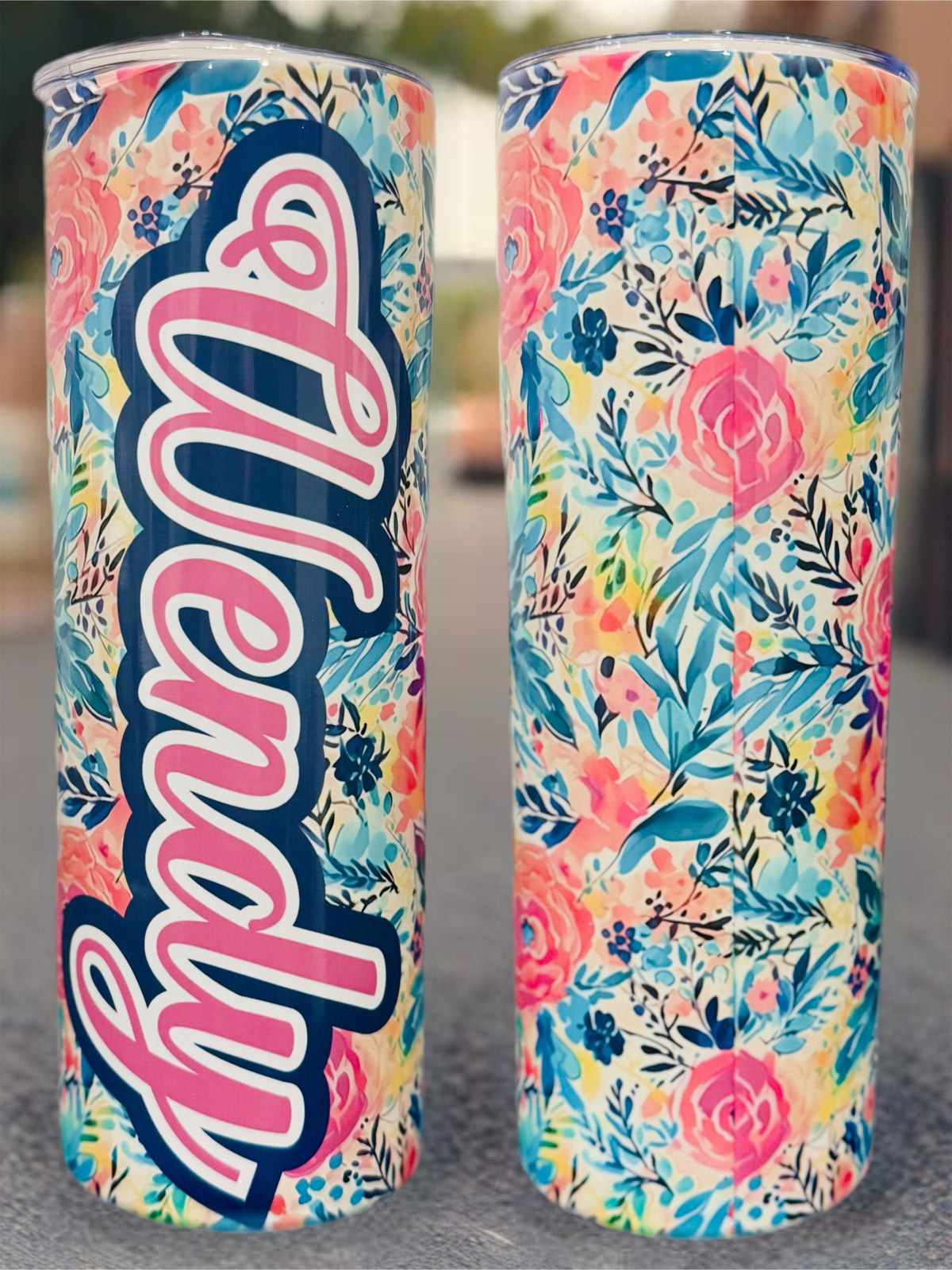Personalized 20oz Skinny Tumbler