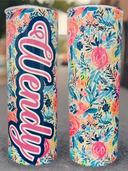 Personalized 20oz Skinny Tumbler