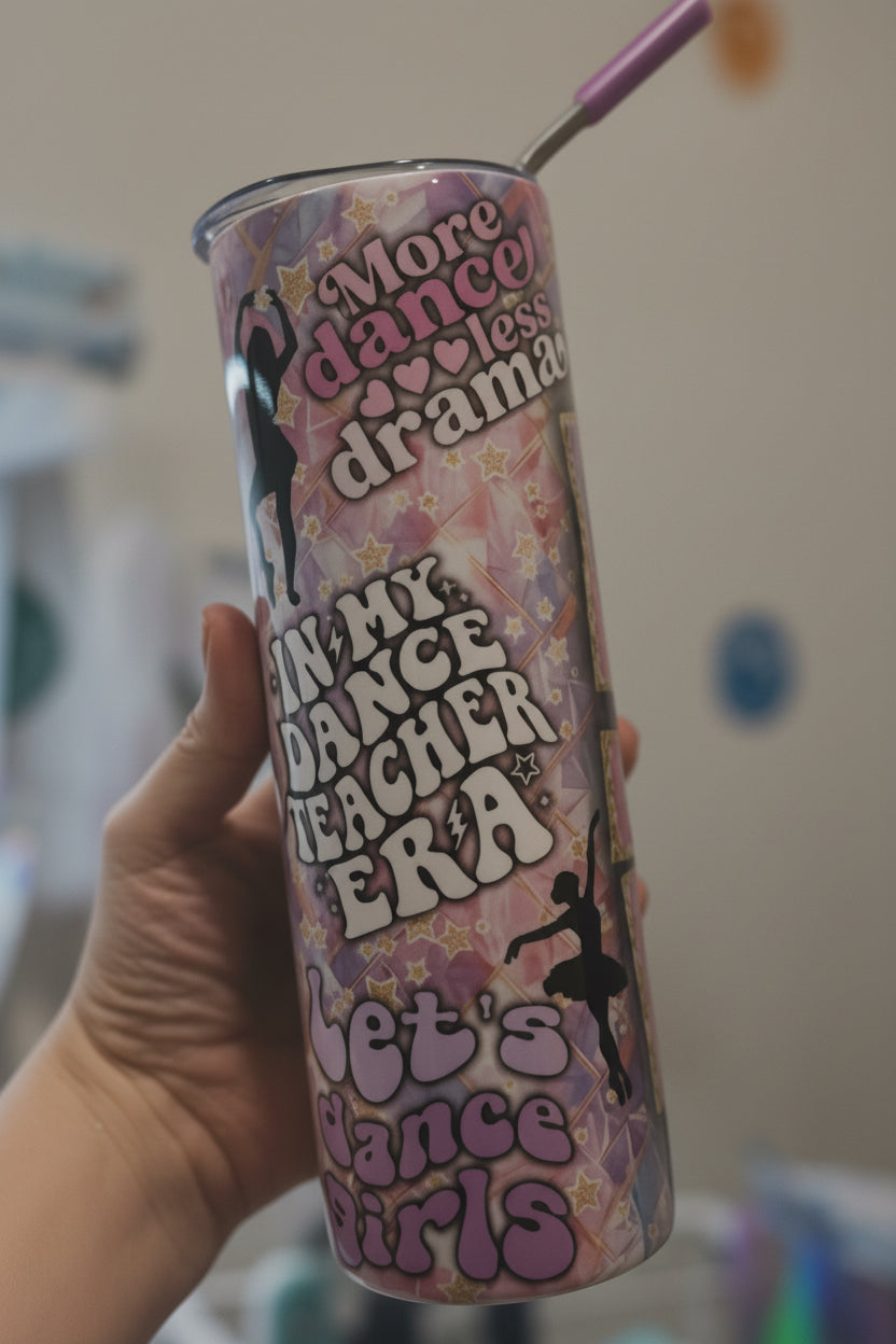 Personalized 20oz Skinny Tumbler