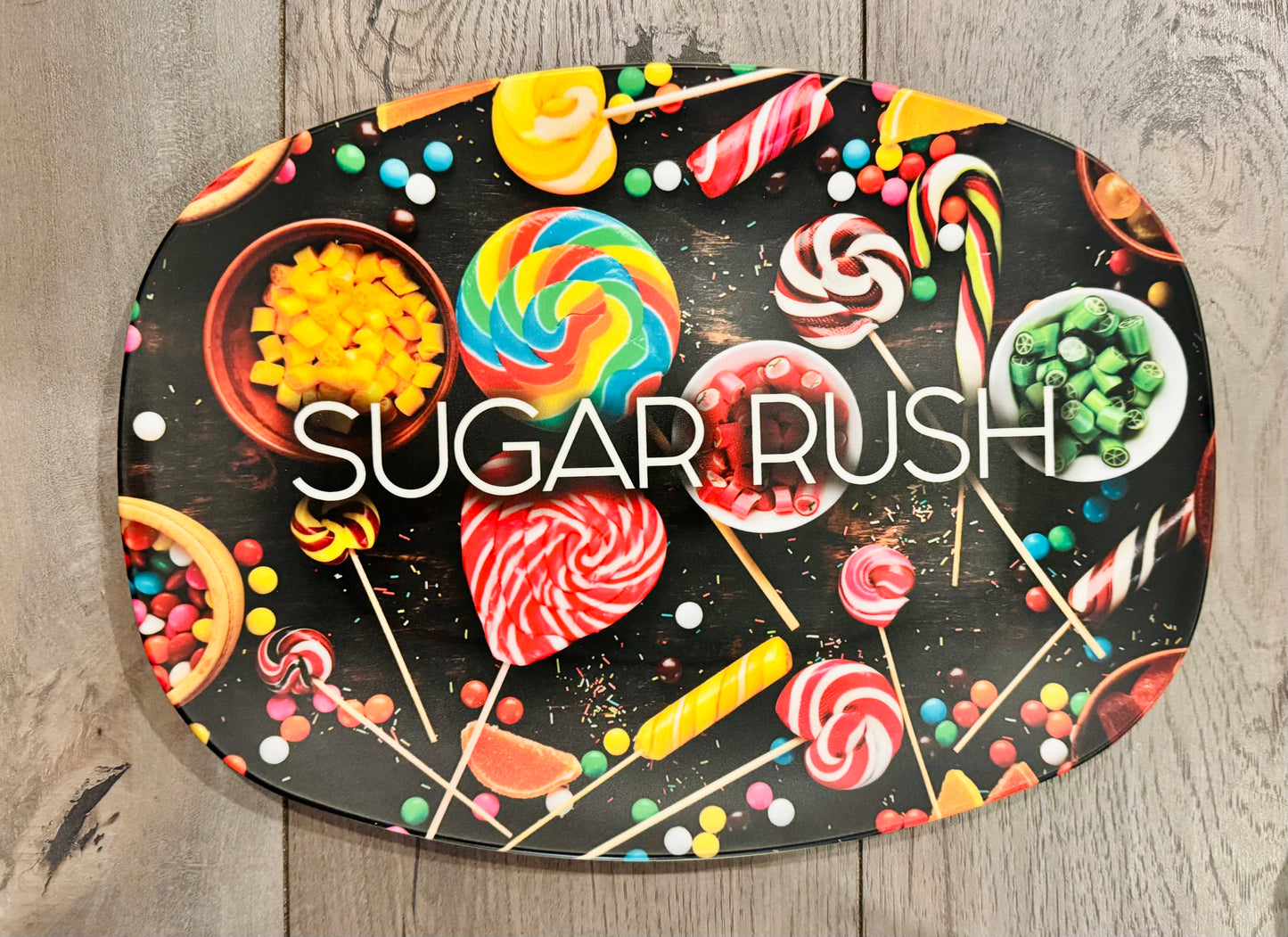 Personalized Unbreakable Serving Platter | Custom Indoor & Outdoor Platter