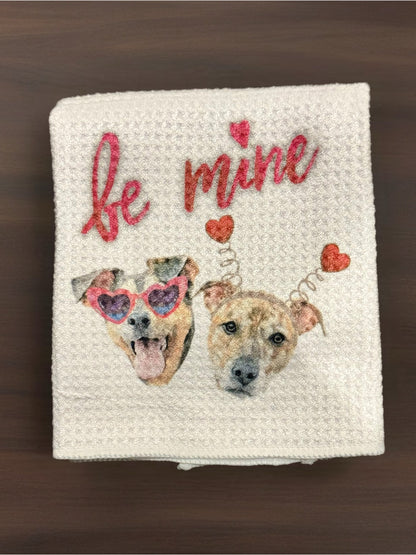 Custom face kitchen towels