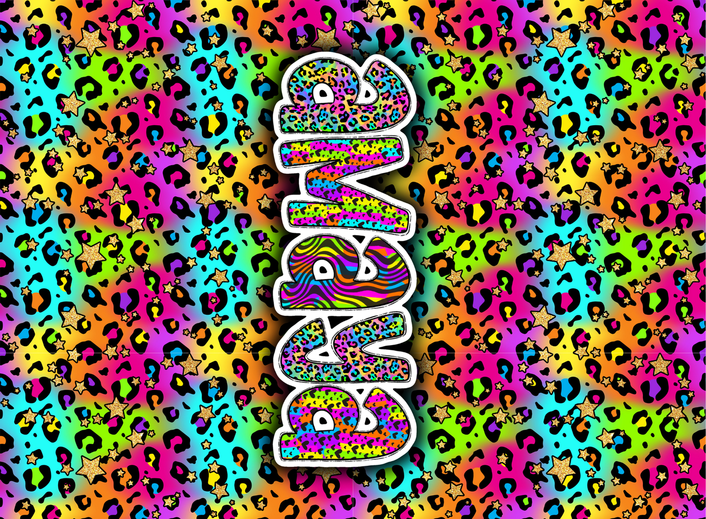 020- rainbow cheetah