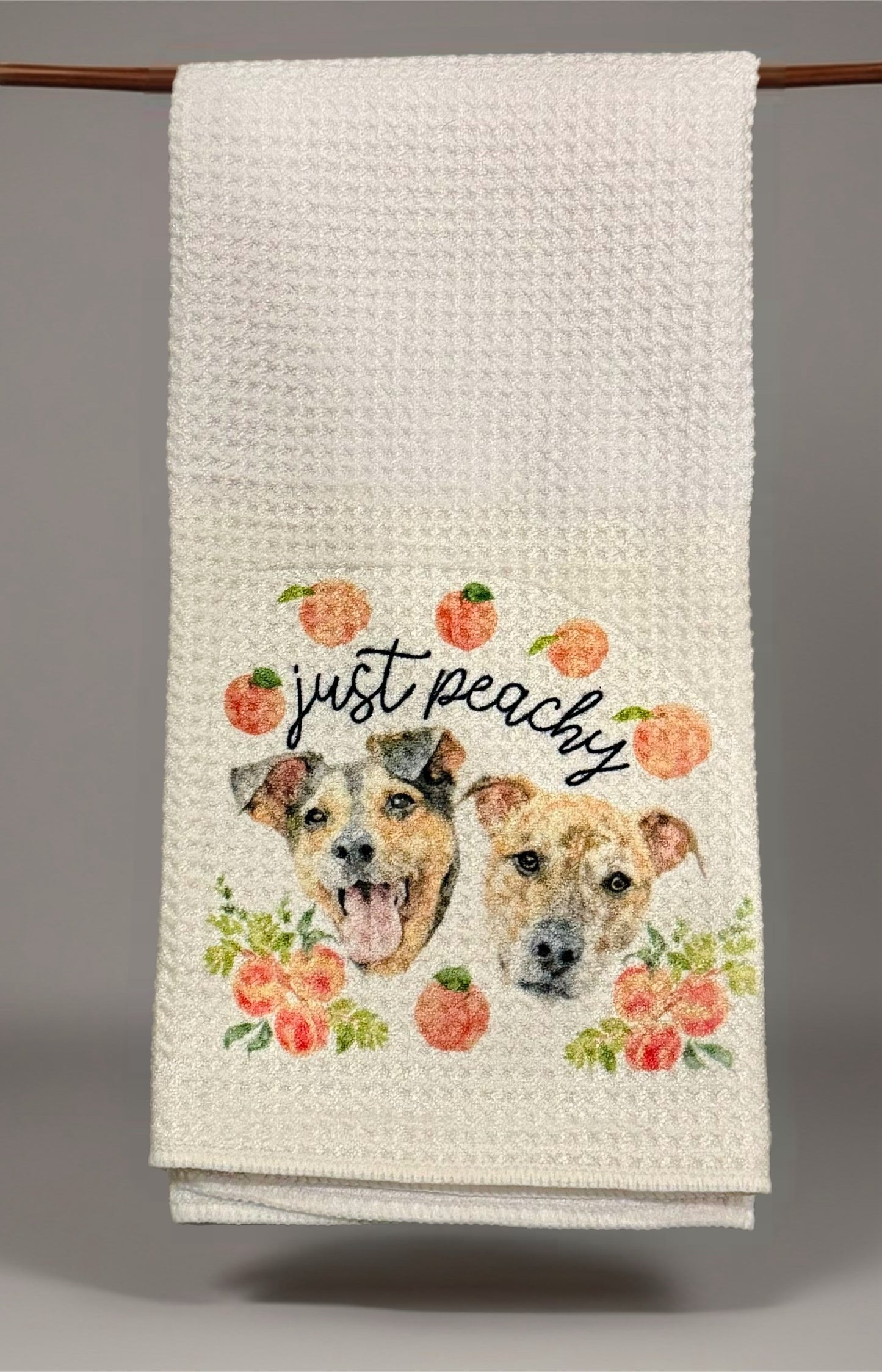 Custom face kitchen towels