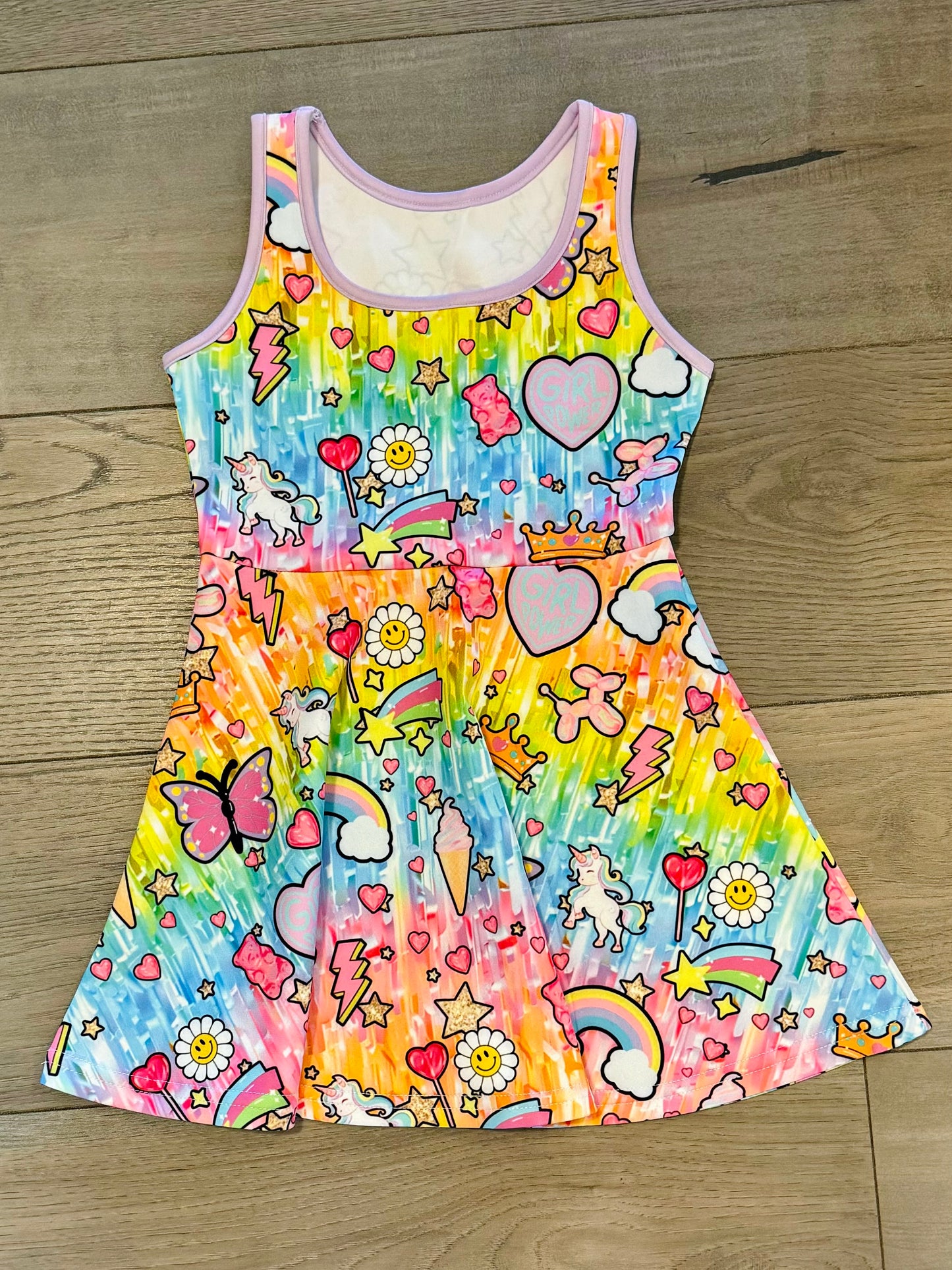 Custom Girls Twirl Dress – Boutique Kids Dress | Choose Any Design
