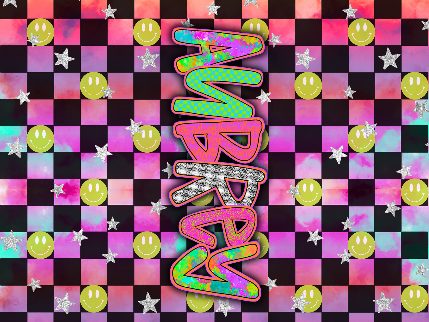 161- retro rainbow smiles