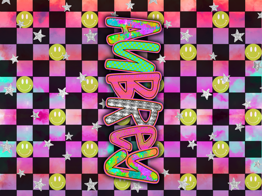 161- retro rainbow smiles