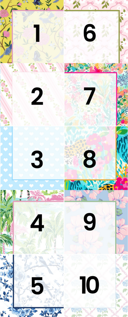 Personalized notepads