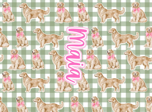 036- green girly pups