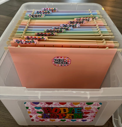 Personalized Memory + Art Keepsake Box