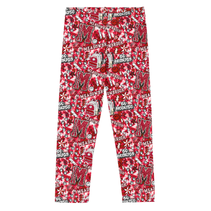 Custom School Spirit Leggings 🎒 | Personalized Kids Leggings | Any School, Any Colors | Back to School Outfit