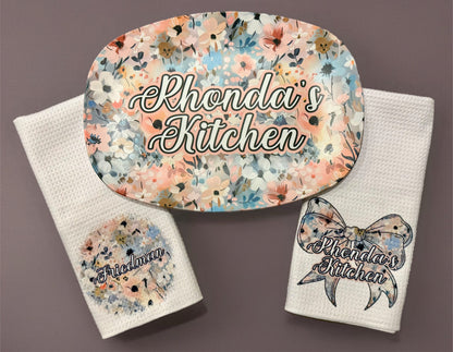 Personalized Unbreakable Serving Platter | Custom Indoor & Outdoor Platter