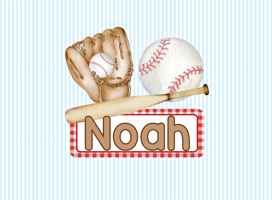 115- seersucker baseball equipment