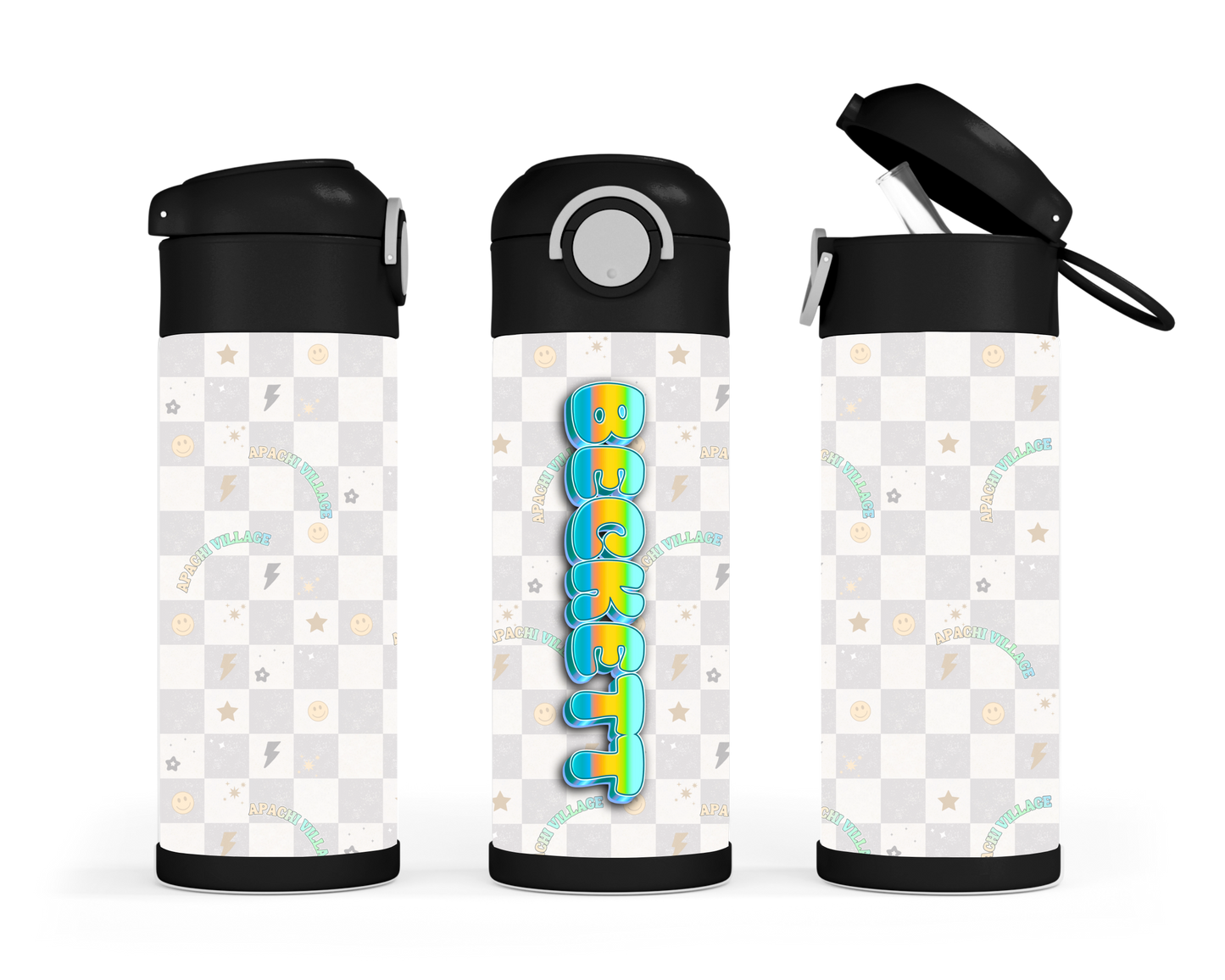 Custom 12oz Camp Water Bottle