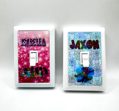 Custom Portable LED Night Light – Personalized Stick-On Wall Light
