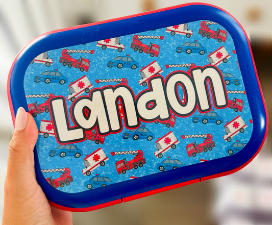 Personalized Bento Box Lid Skin