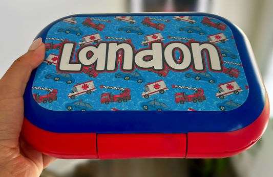 Personalized Bento Box Lid Skin