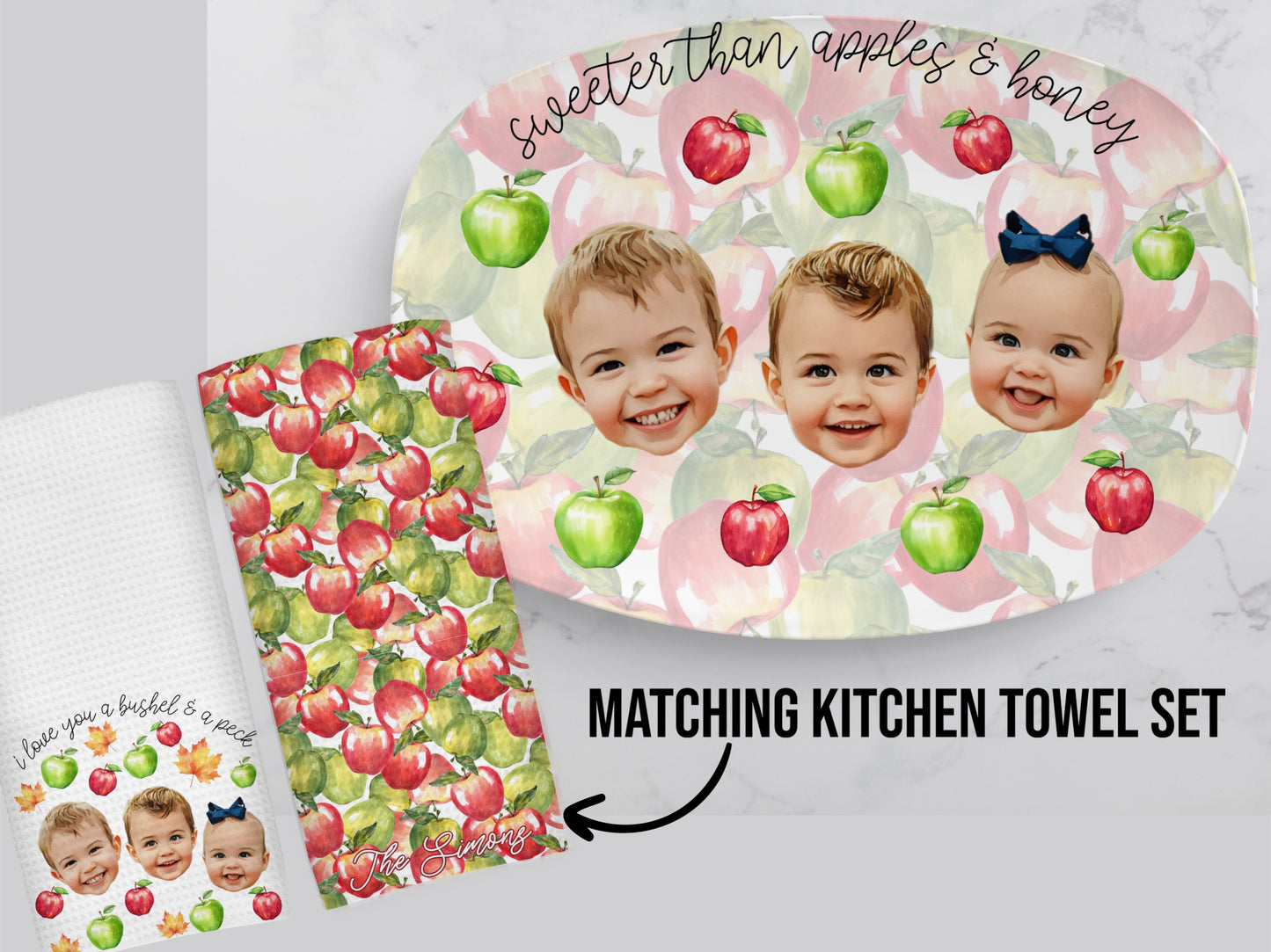 Water color apples