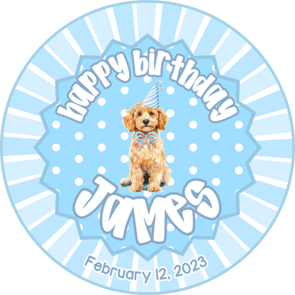 Birthday plate