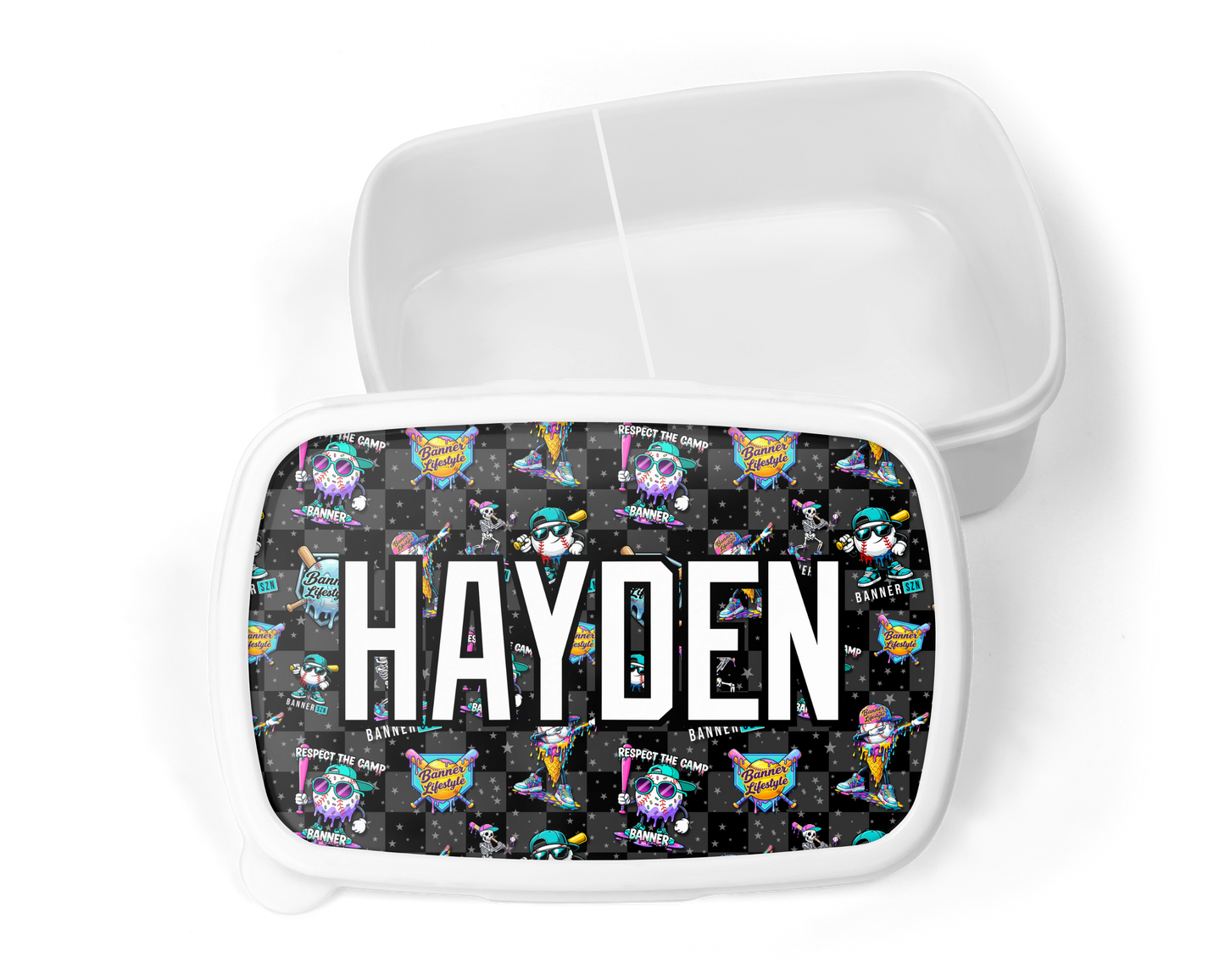 Personalized Lunch Container | BPA Free | Dishwasher Safe Lunch Container