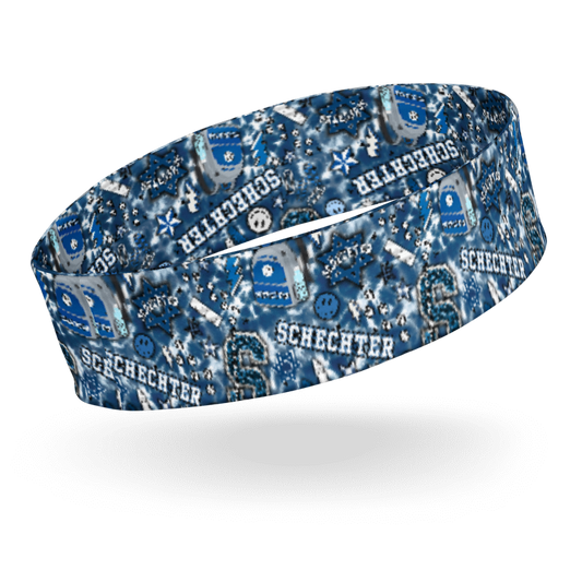 Custom School Spirit Athletic Headband | Personalized School Headband | Stretchy Non-Slip Sports Headband | Matches Your Set