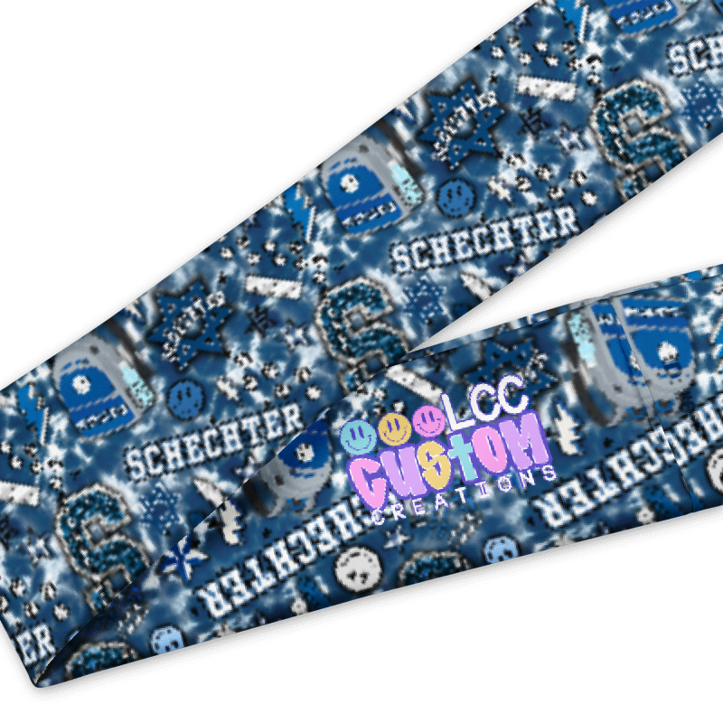 Custom School Spirit Athletic Headband | Personalized School Headband | Stretchy Non-Slip Sports Headband | Matches Your Set