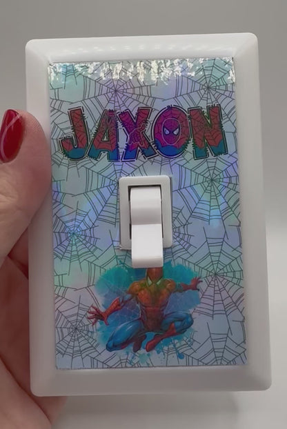 Custom Portable LED Night Light – Personalized Stick-On Wall Light